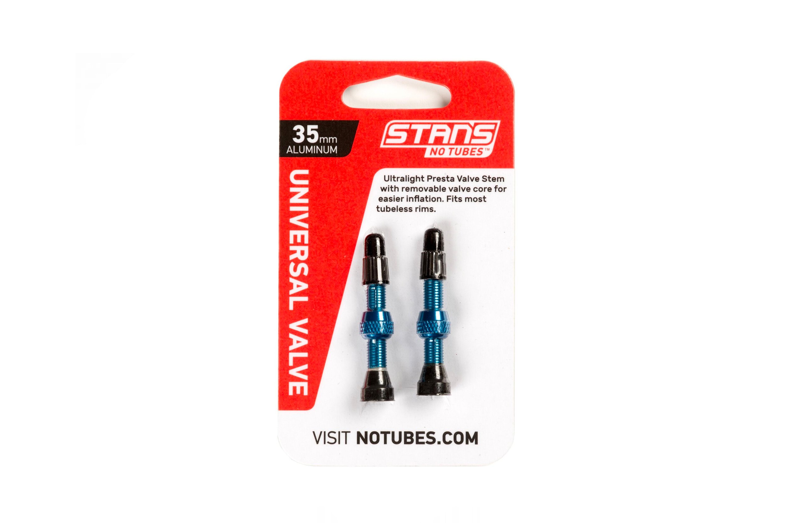 Stan s NoTubes Valve Stem Aluminium Presta Blue Hup Leong Company The Bicycle People